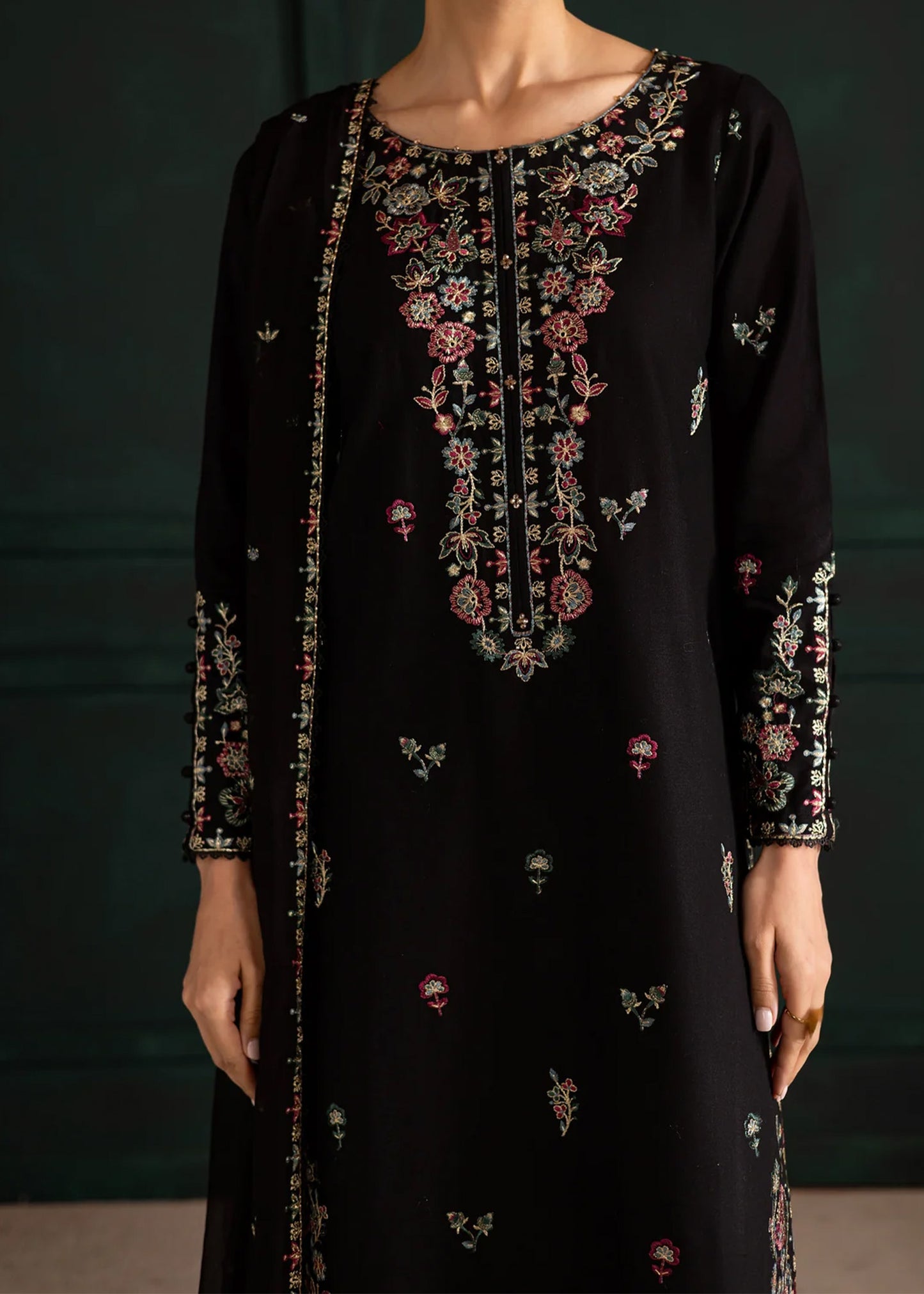NAYAB EMBROIDERD 3PC