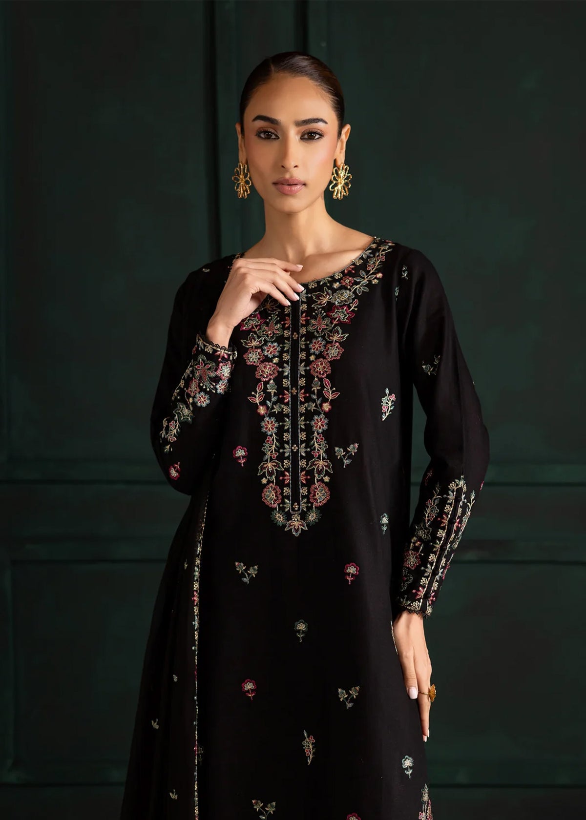 NAYAB EMBROIDERD 3PC