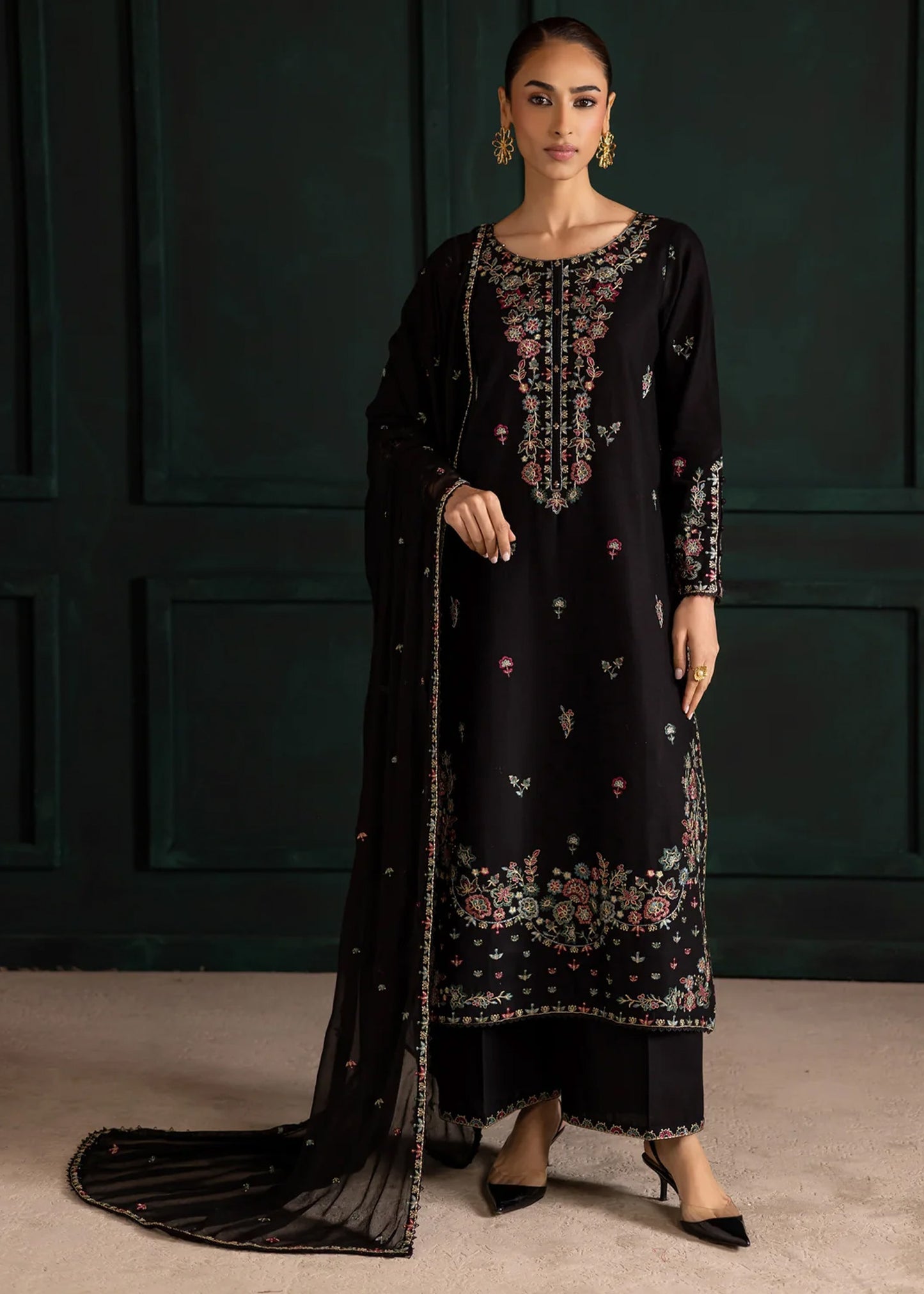 NAYAB EMBROIDERD 3PC