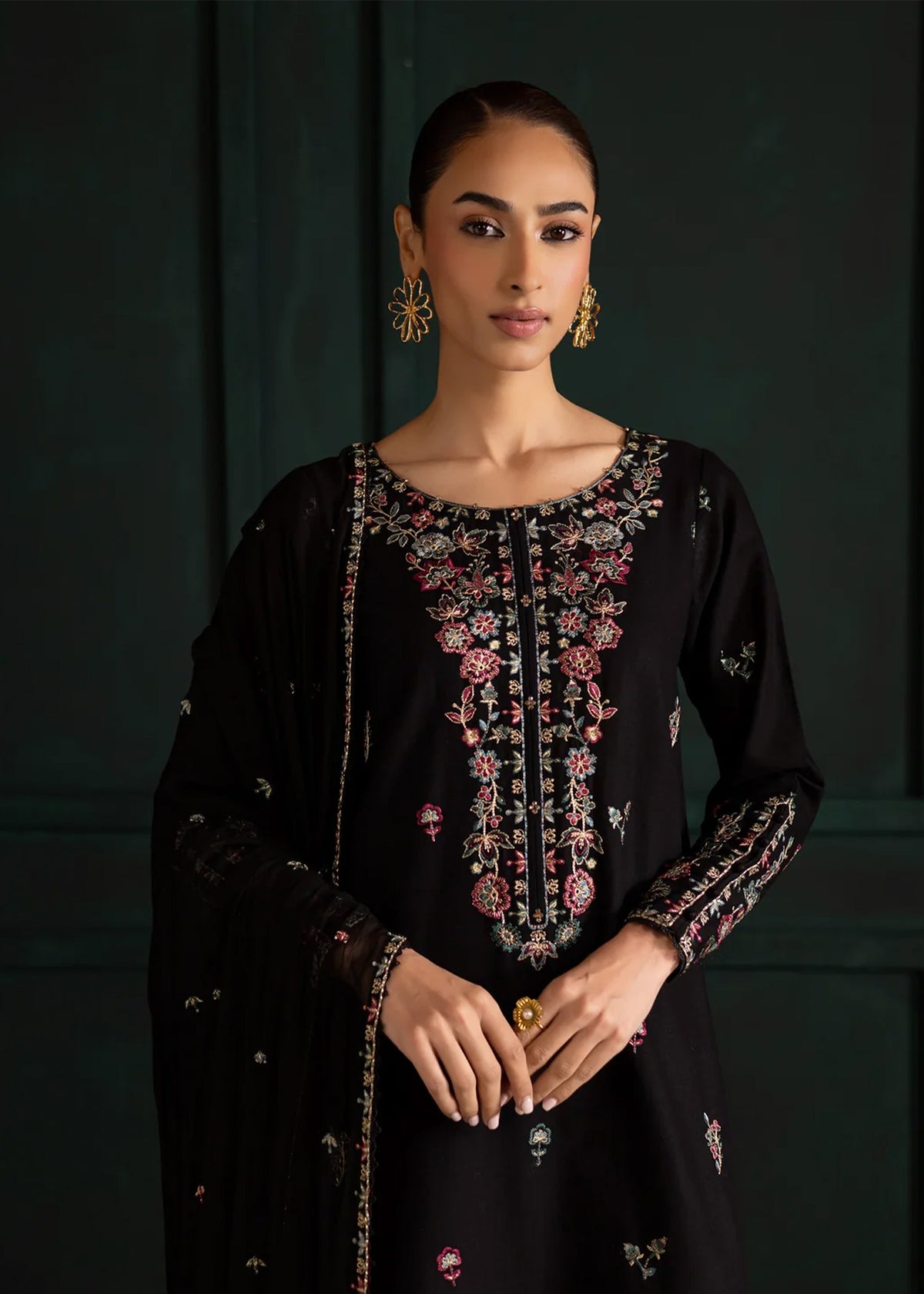 NAYAB EMBROIDERD 3PC