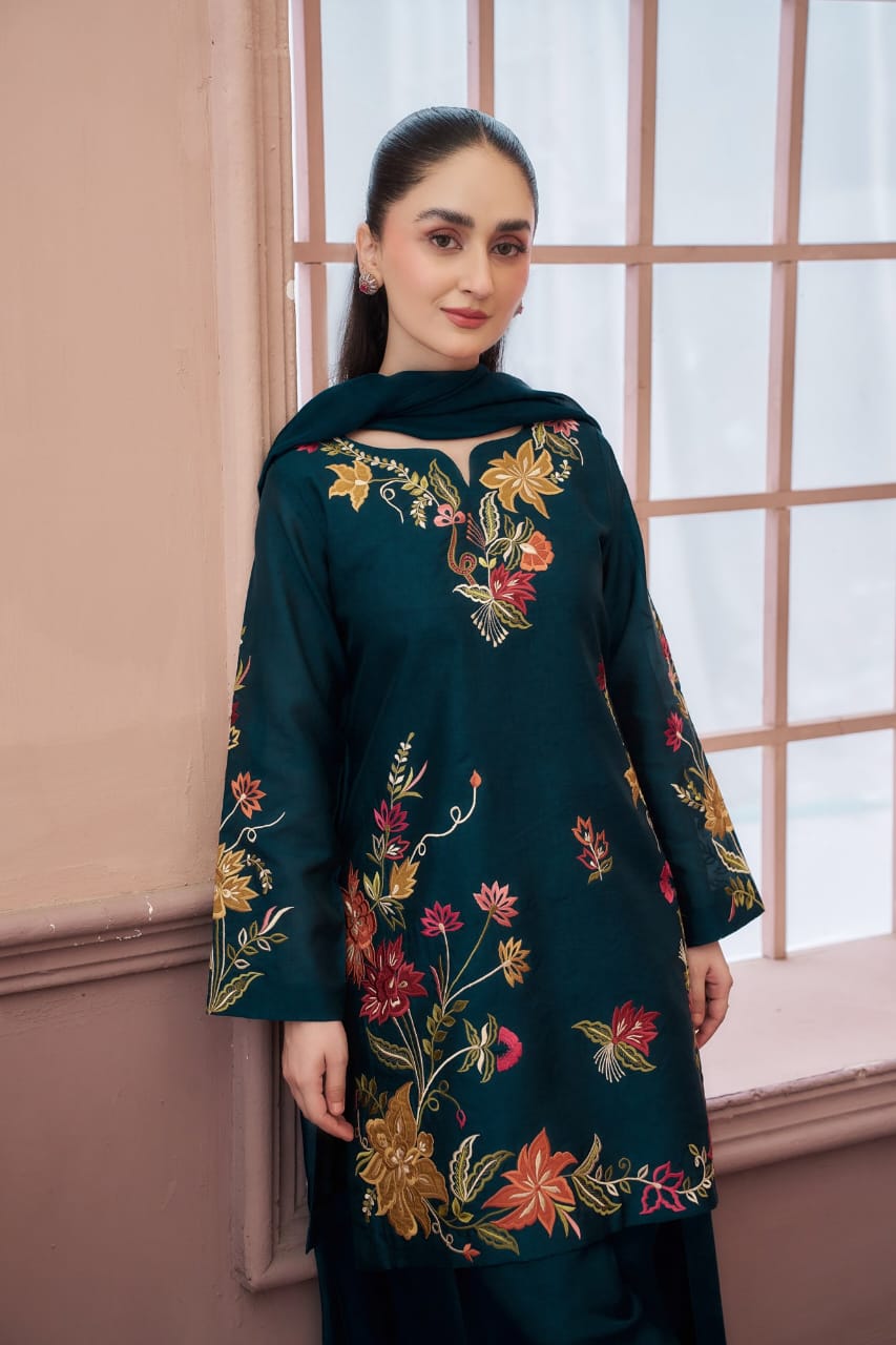 JAZERA EMBROIDERED 3PC