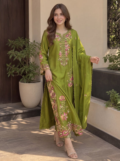 MAHEEN EMBROIDED KAFTAAN