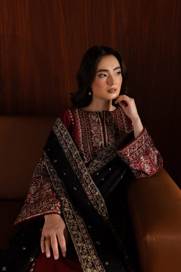 ROYAL PRET 3PC - Embroidered Lawn Dress