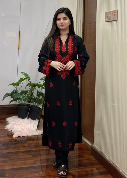 Koyal stitched eastern suit by Tehzeeb Libas