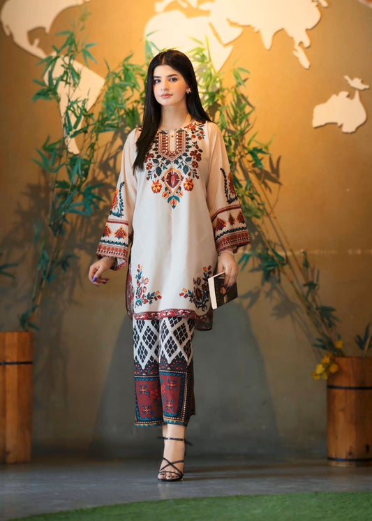 Meerab co-ord set by Tehzeeb Libas (view 2)