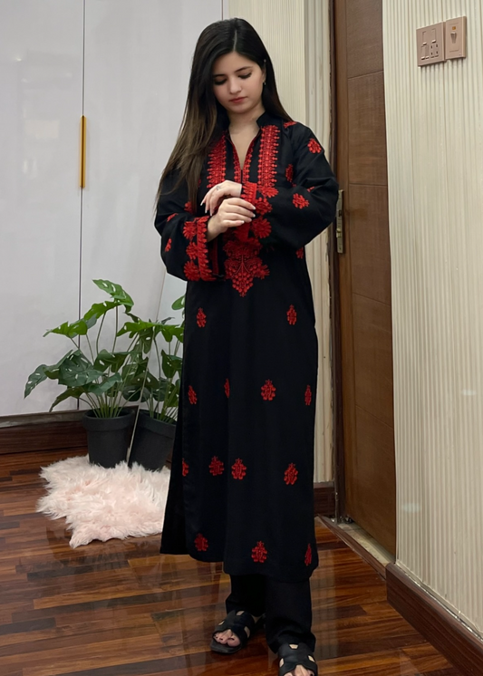 Koyal stitched eastern suit by Tehzeeb Libas (view 2)