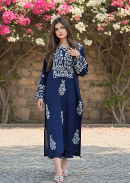 Desal embroidered 2-piece suit by Tehzeeb Libas