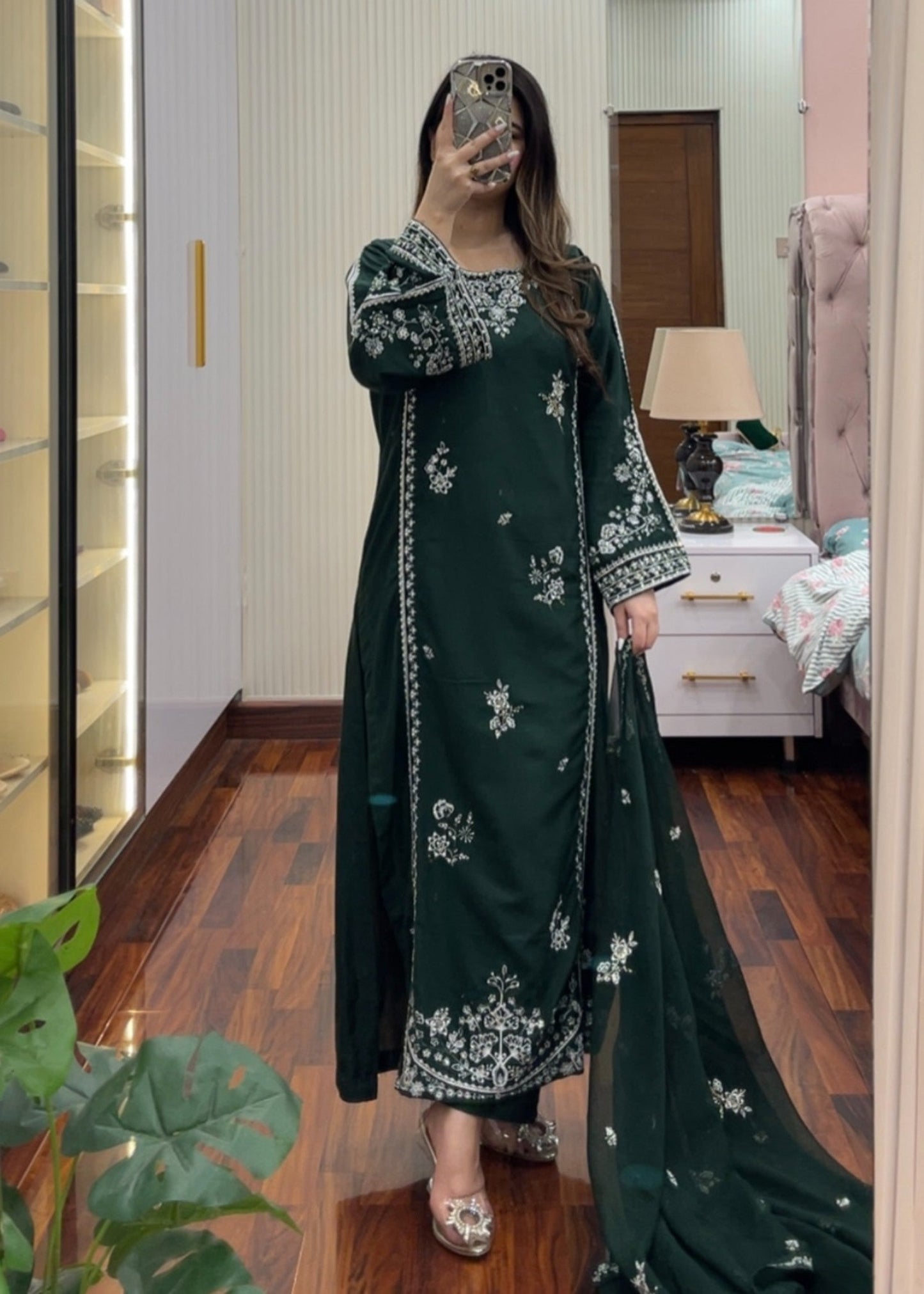 Royal Grace stitched eastern suit by Tehzeeb Libas