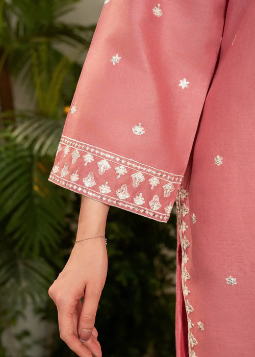 Barbie embroidered 3-piece suit by Tehzeeb Libas (view 7)