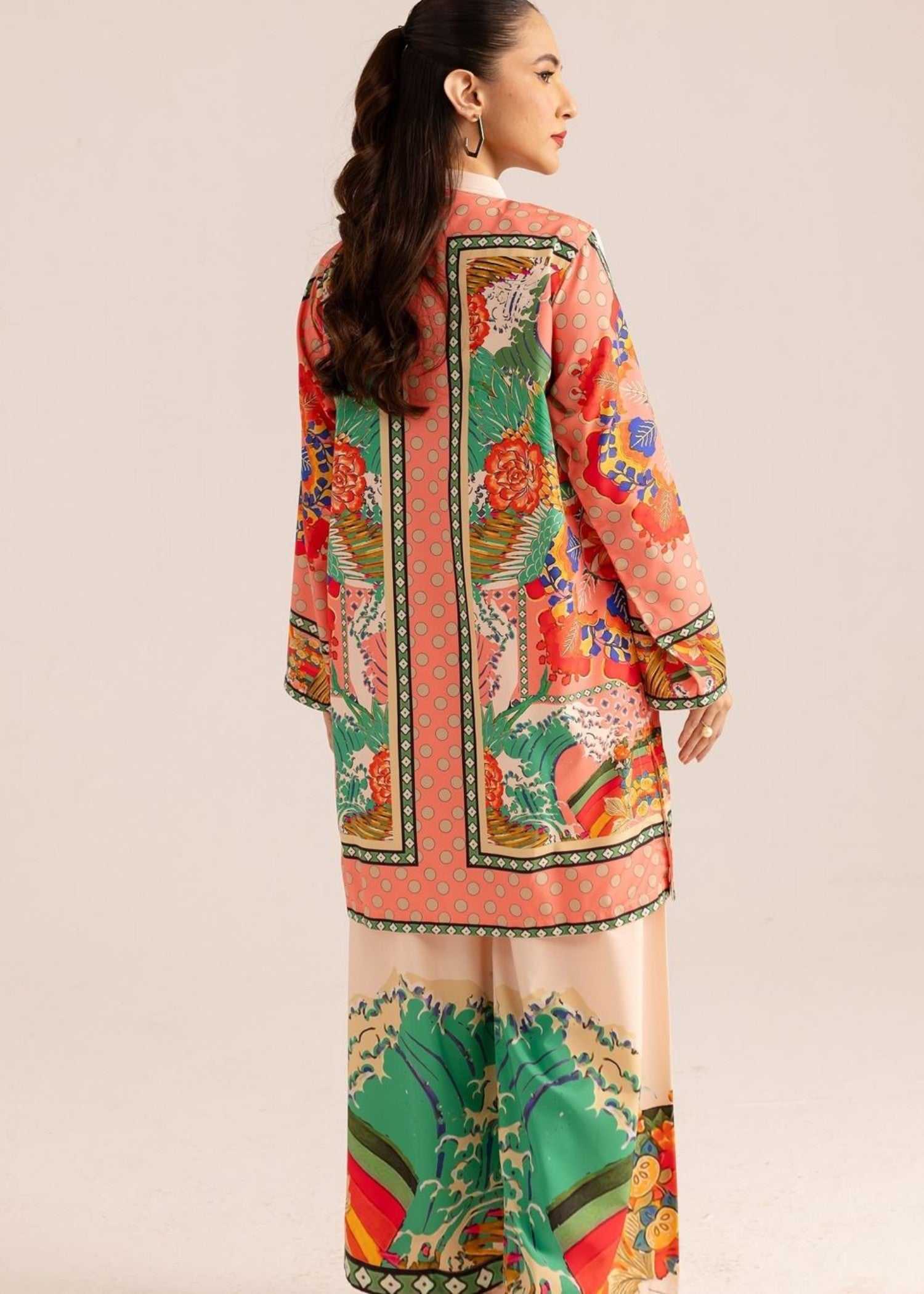 Bagh-e-Baharan khaddar 2-piece set by Tehzeeb Libas (view 2)