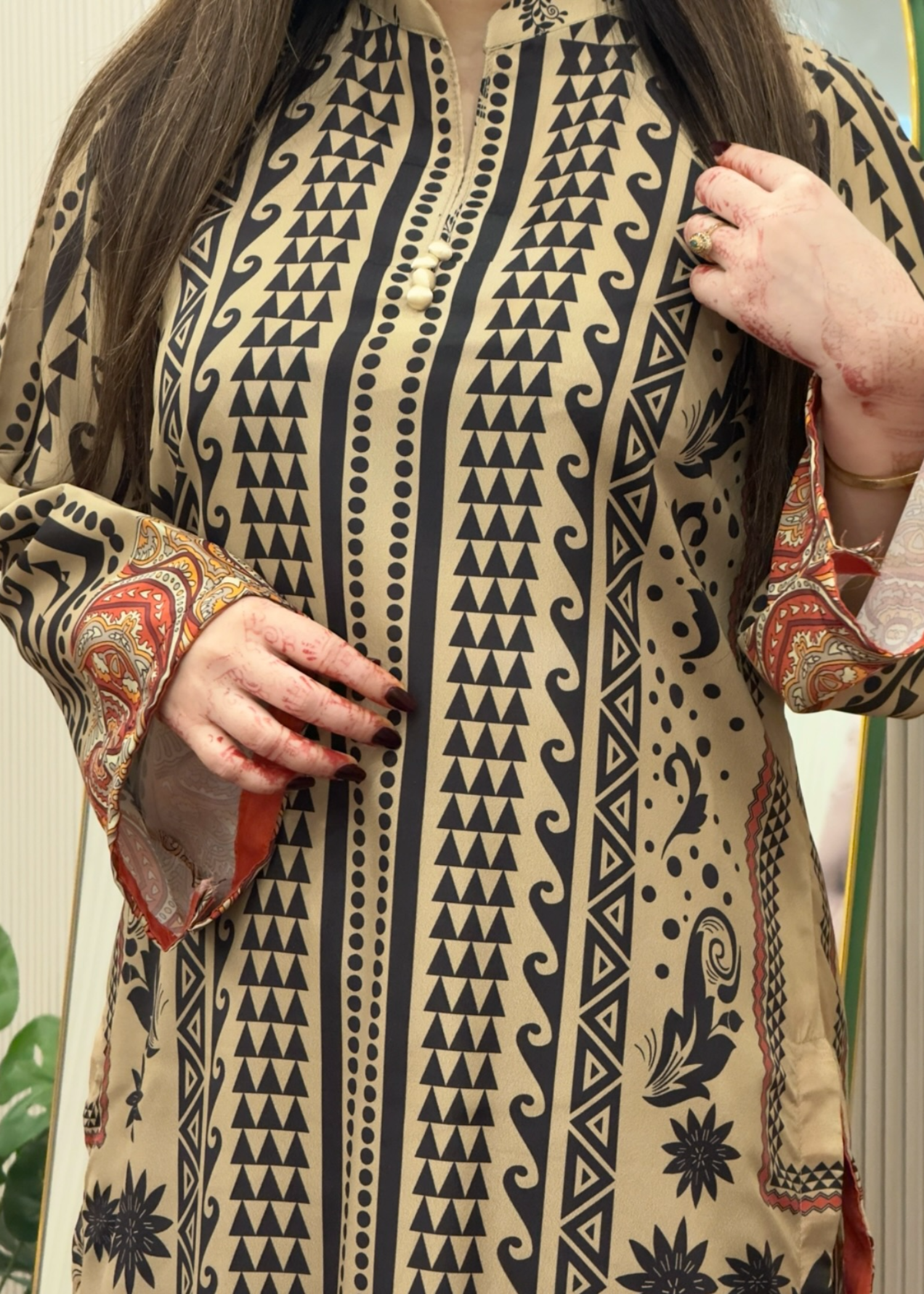 Miraal co-ord set by Tehzeeb Libas (view 3)
