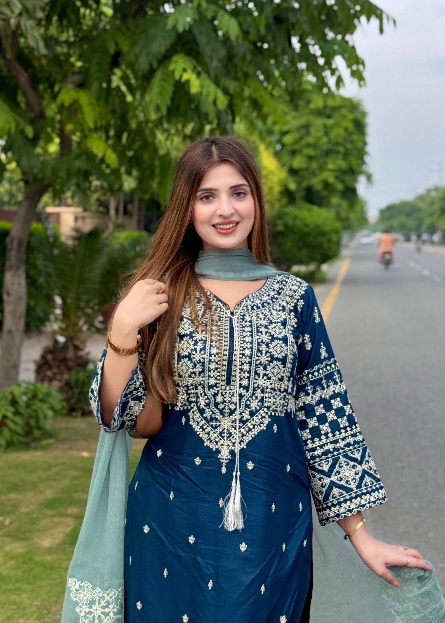 ZARA EMBROIDERED 3PC