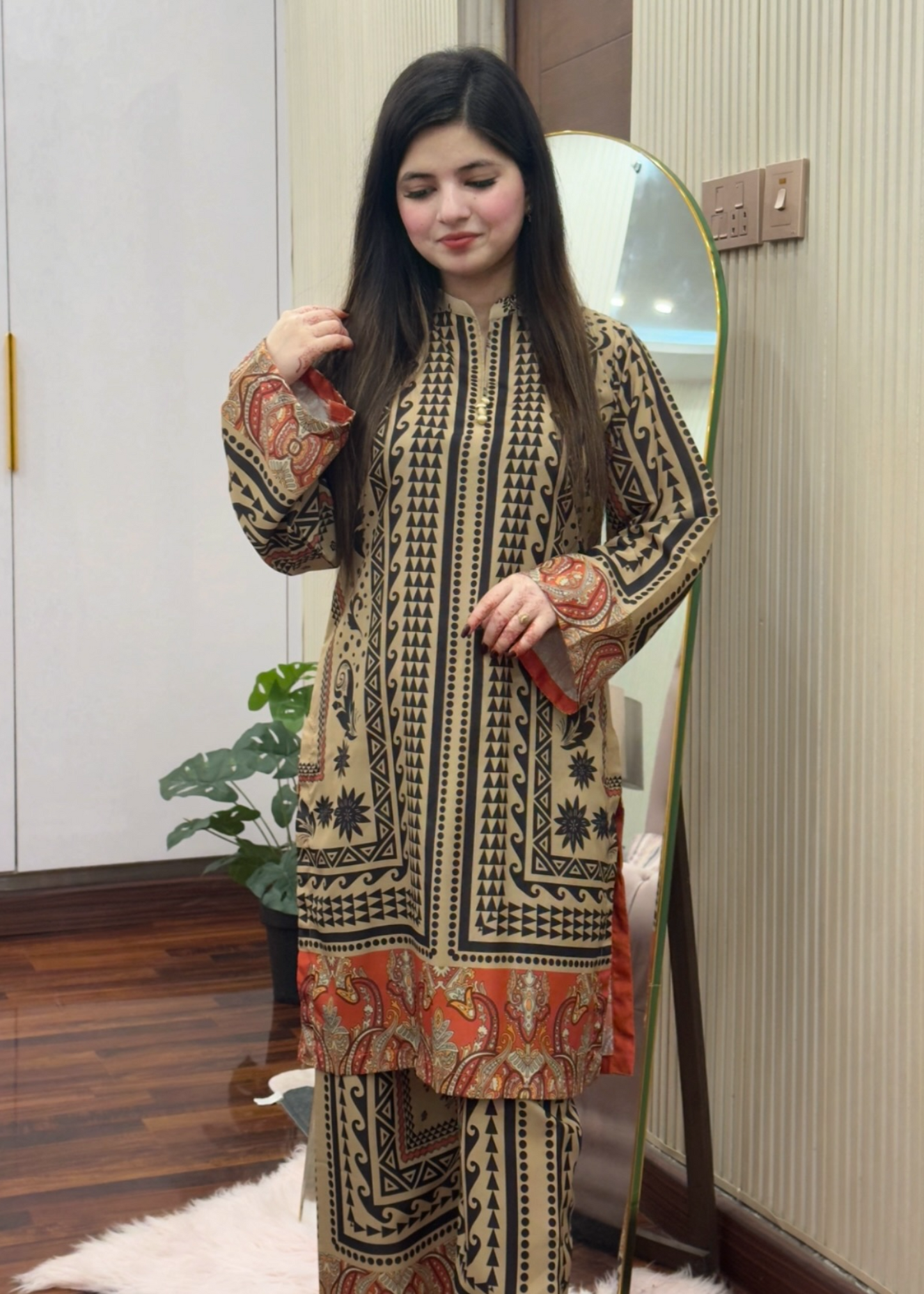 Miraal co-ord set by Tehzeeb Libas (view 2)