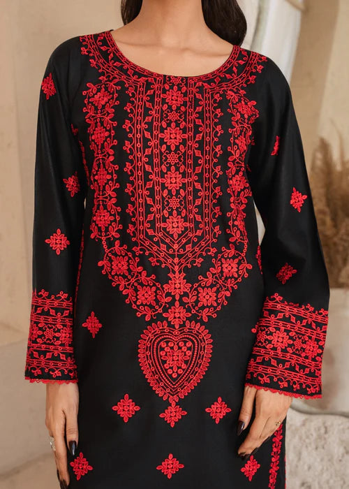 Glaze embroidered 2-piece suit by Tehzeeb Libas (view 7)