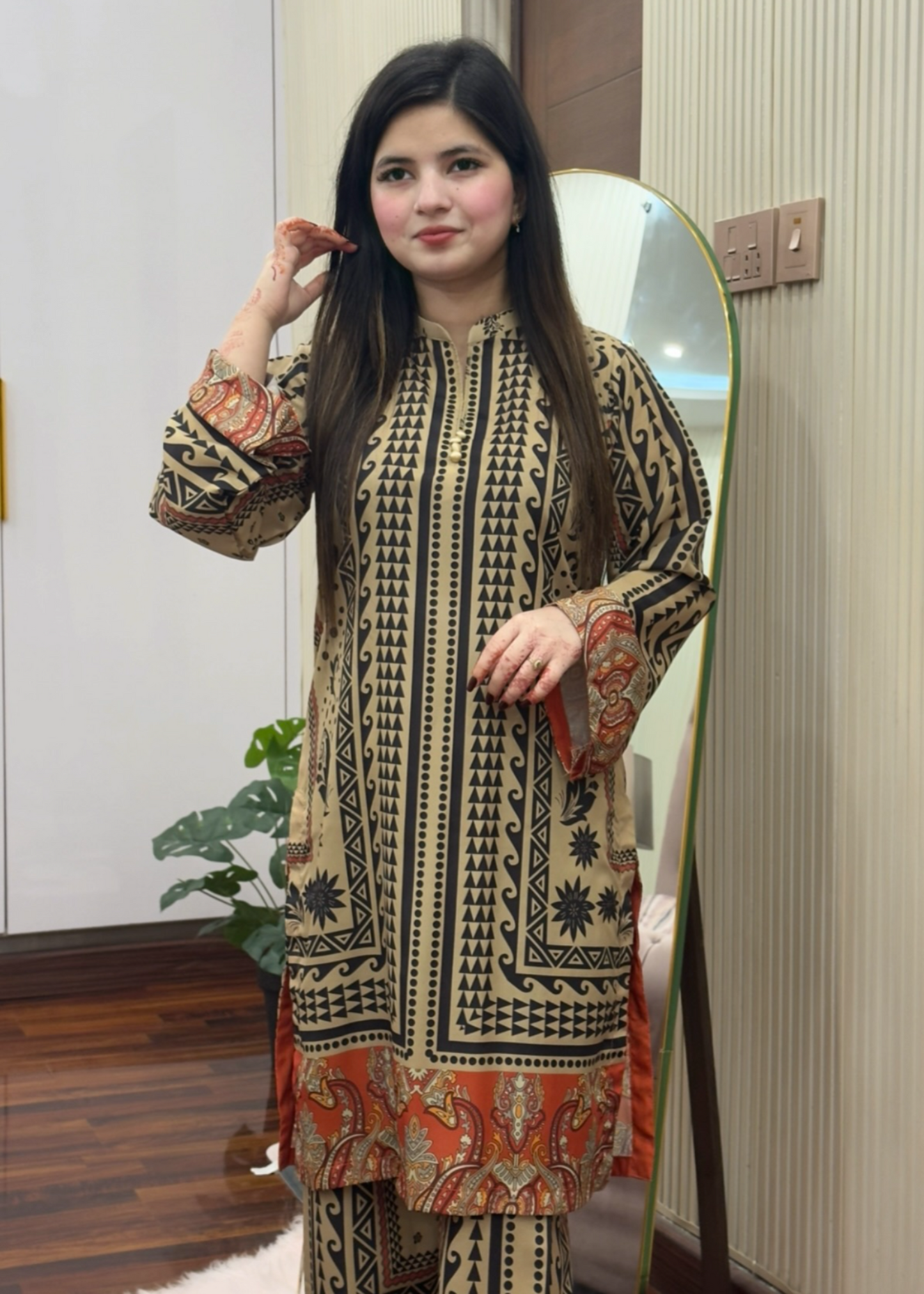 Miraal co-ord set by Tehzeeb Libas (view 4)