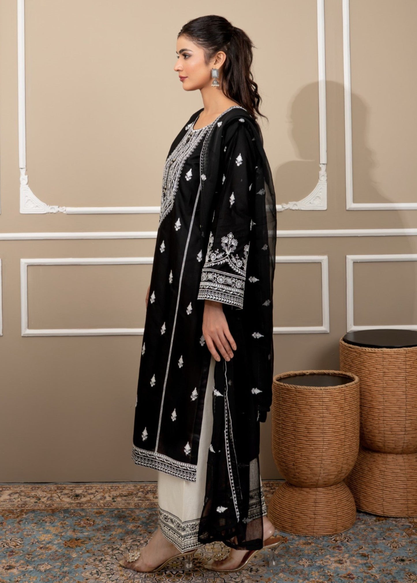 SHAHJAHAN EMBROIDERED 3PC