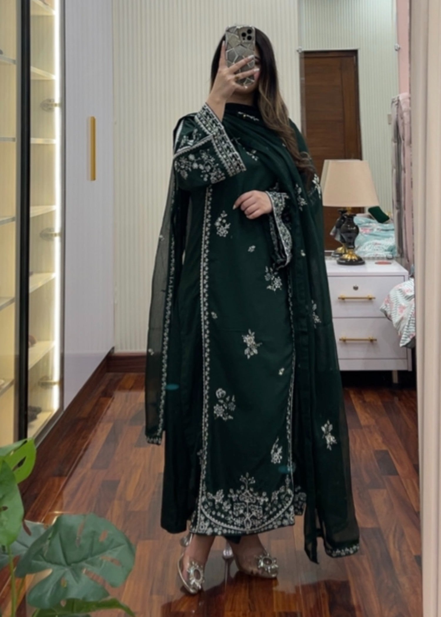 Royal Grace stitched eastern suit by Tehzeeb Libas (view 3)