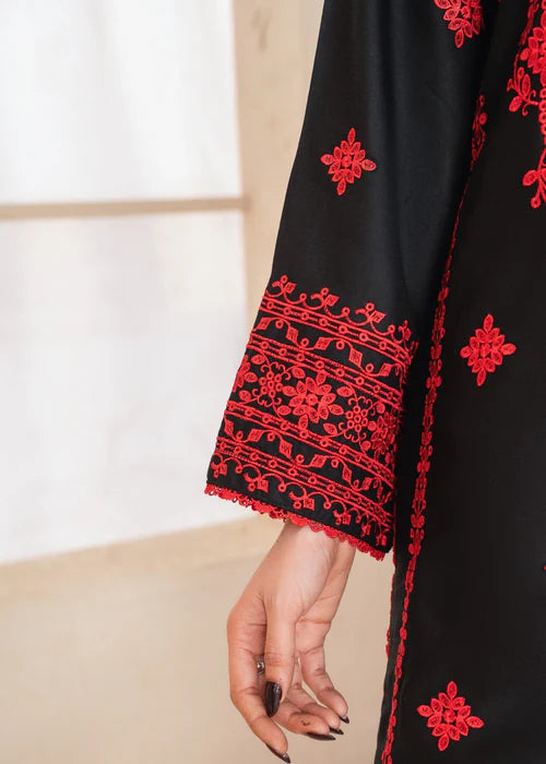 Glaze embroidered 2-piece suit by Tehzeeb Libas (view 5)