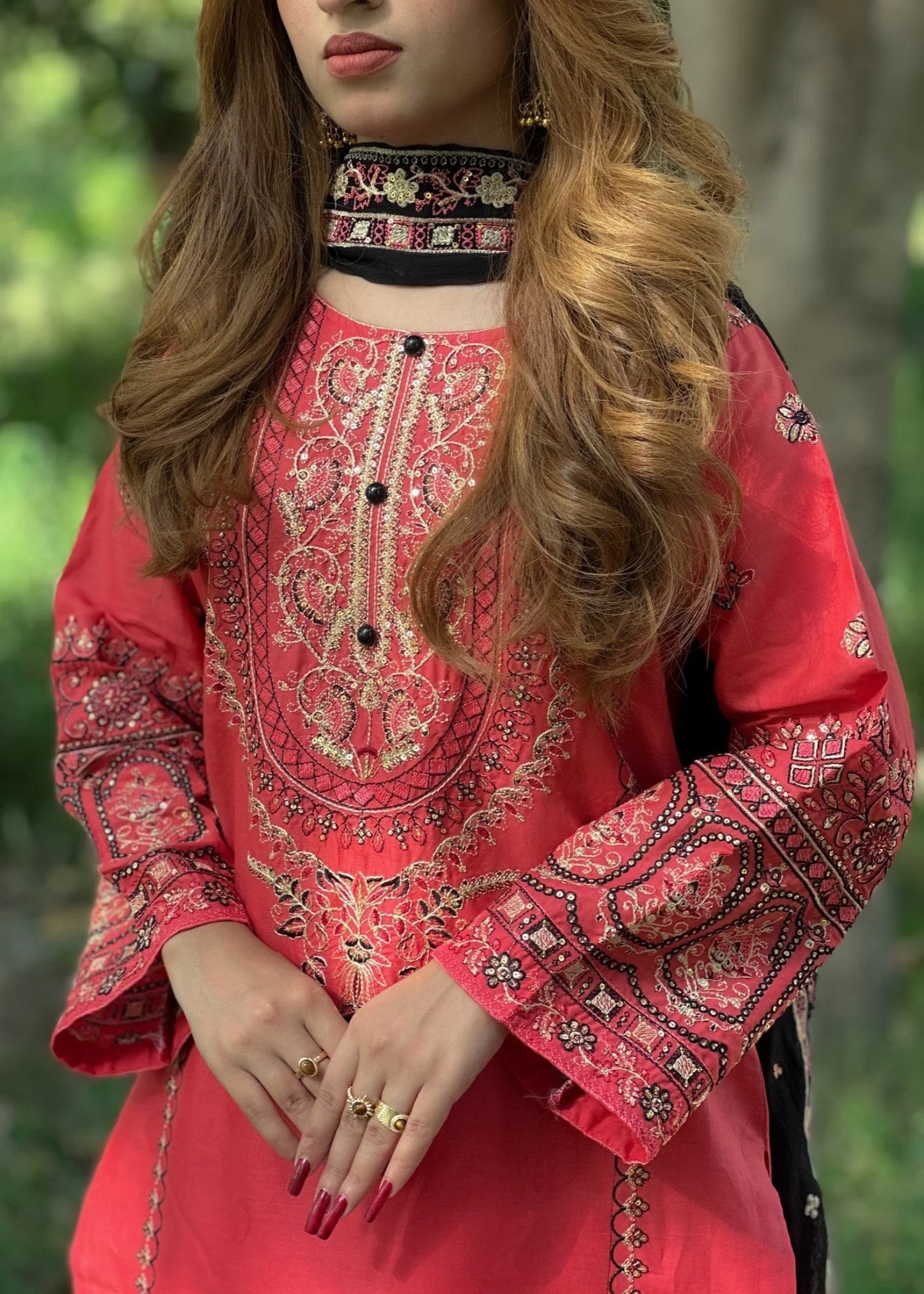 NOOR EMBROIDERED 3PC