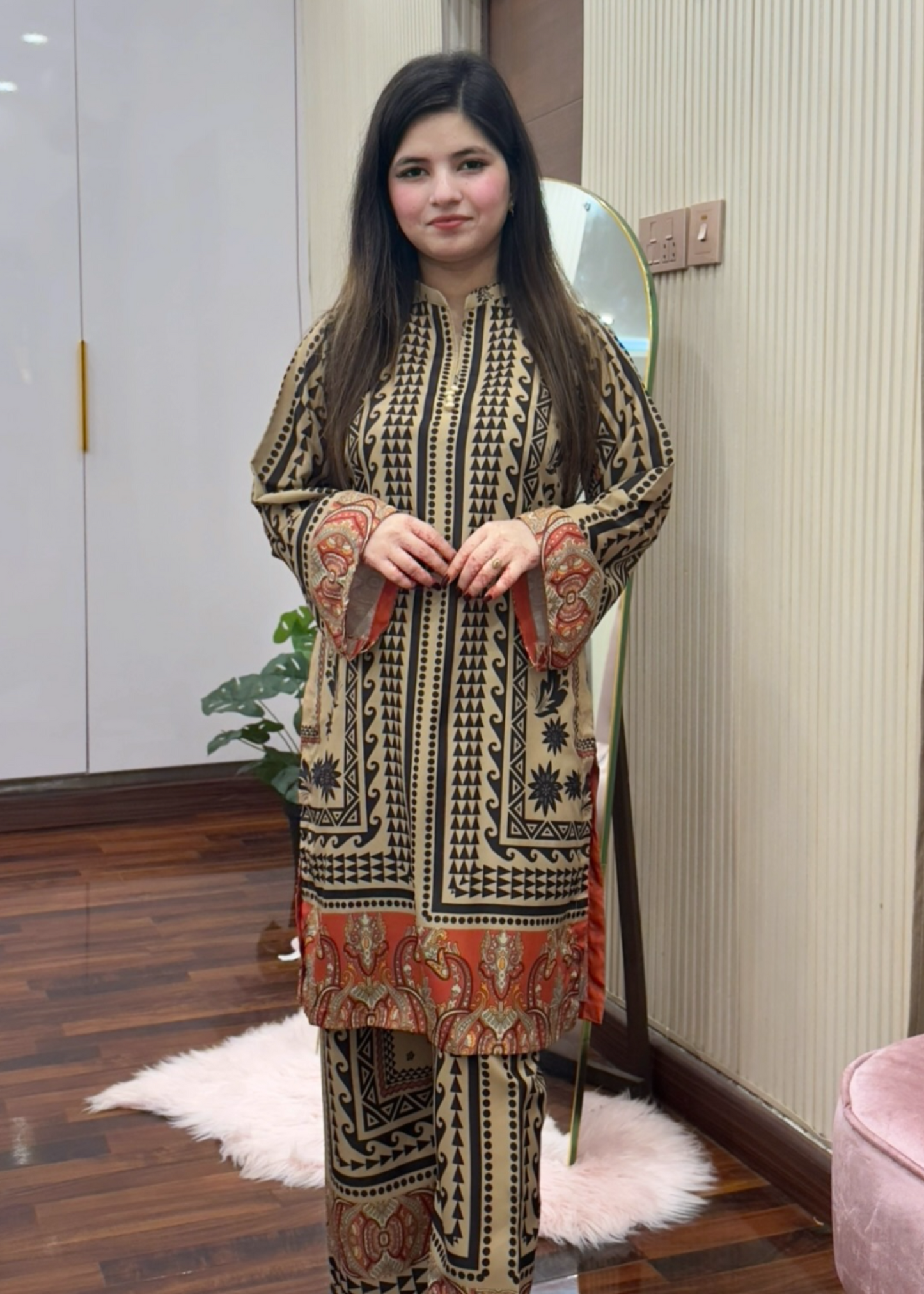 Miraal co-ord set by Tehzeeb Libas (view 5)