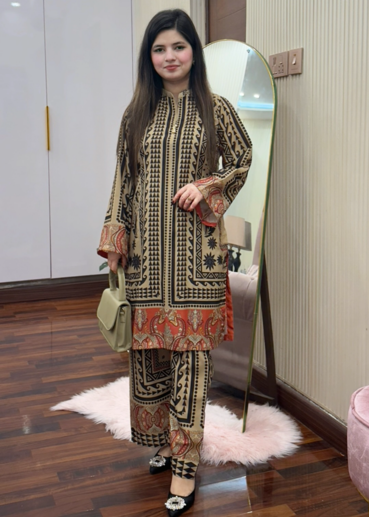 Miraal co-ord set by Tehzeeb Libas (view 6)